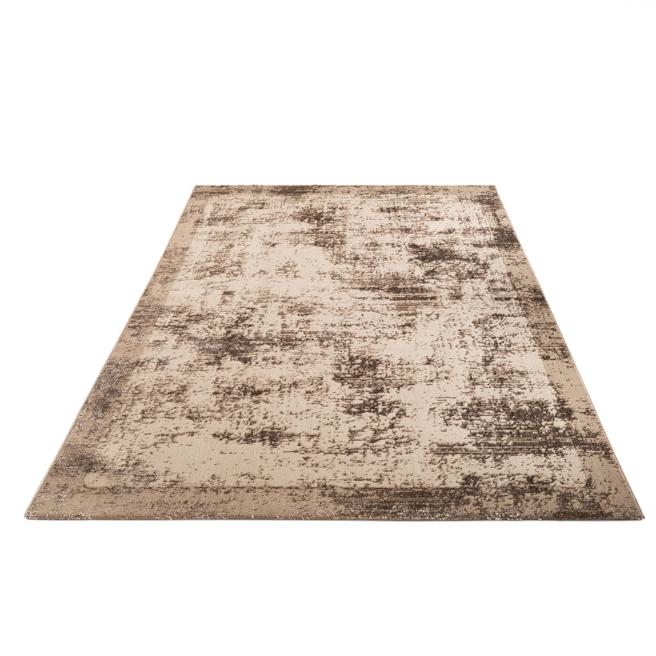 Paco Home Kurzflorteppich Beige 160x220 cm