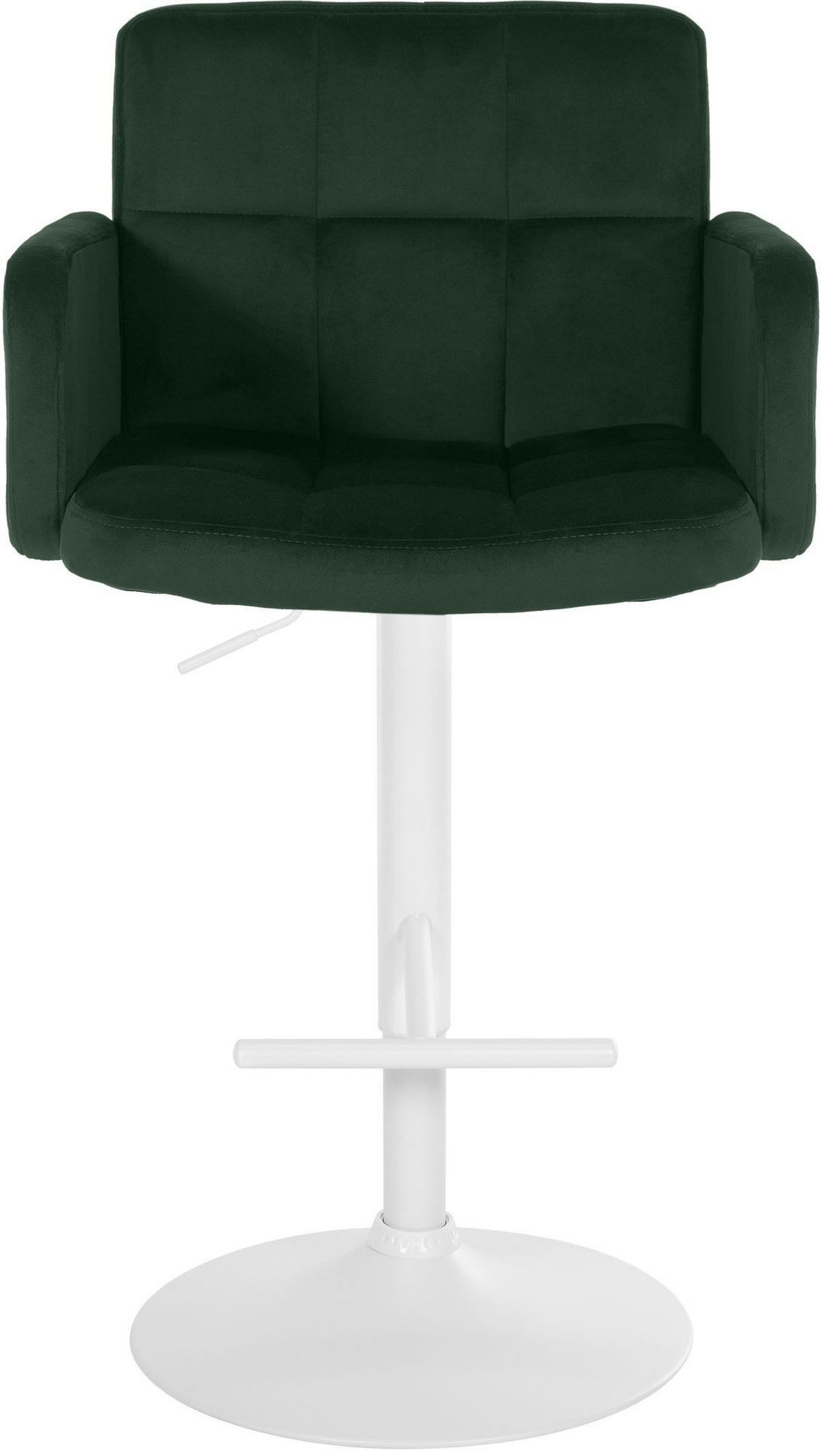 BARHOCKER Los Angeles 93x60x56 cm dunkelgrün - Dunkelgrün, Textil (60/93/56cm) - furnicato