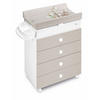 WICKELKOMMODE Asia inklusive Babywanne für Babys - Beige, Holzwerkstoff (47/100/93cm) - Cam il Mondo del Bambino S.p.A.