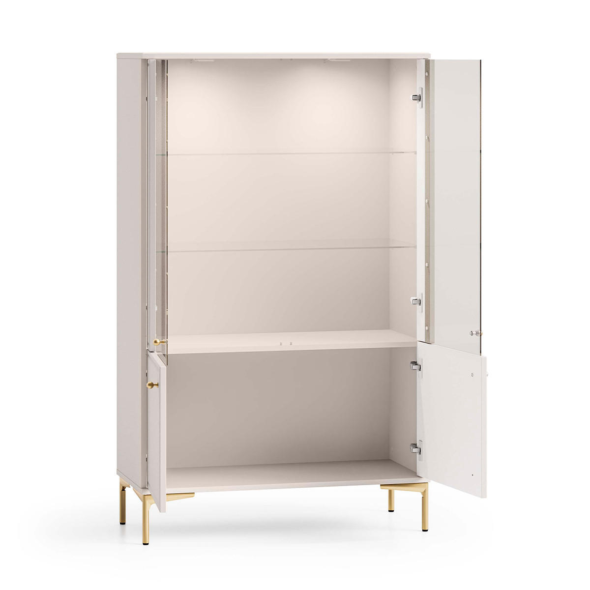 ORMAR ZA POSUĐE Sélène Kašmir - bež, drvni materijal (92/149/40cm) - Petits-meubles