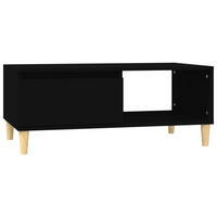 COUCHTISCH Schwarz 90x50x36,5 cm Holzwerkstoff - Schwarz, Holzwerkstoff (90/50/36.5cm) - furnicato