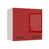 HÄNGESCHRANK SG2 60 cm, mit 2 Türen, Rot Hochglanz - Rot, Holz (60/58/29.6cm) - B BELINI GROUP