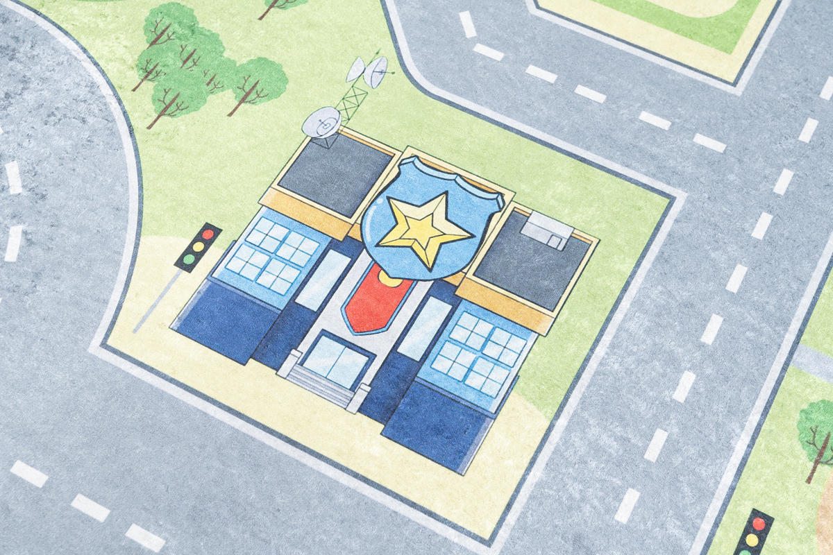 TEPPICH EMMA Grau 80/150 cm - Grau, Kunststoff (80/150cm) - Tapiso