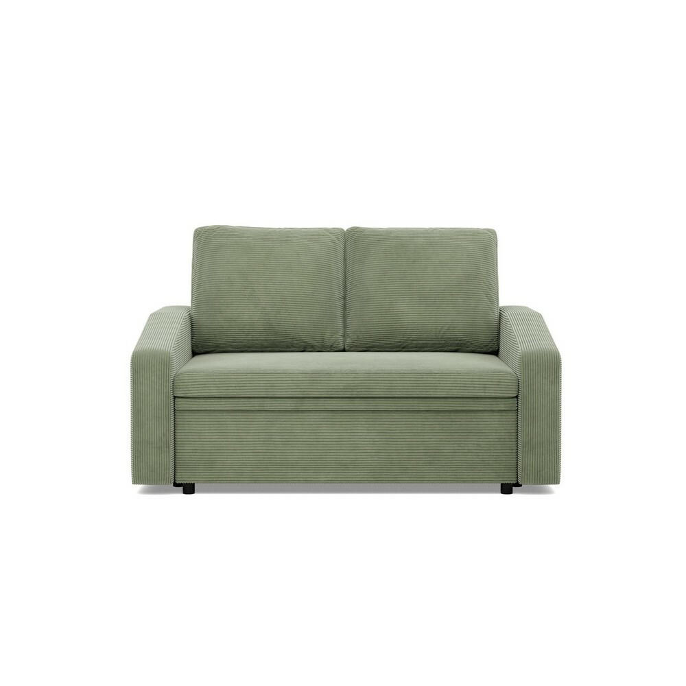 SOFA Neo mit abgeschrägter Armlehnen olivgrün - Olivgrün, Textil (148/90/87cm) - SIMKAM Furniture