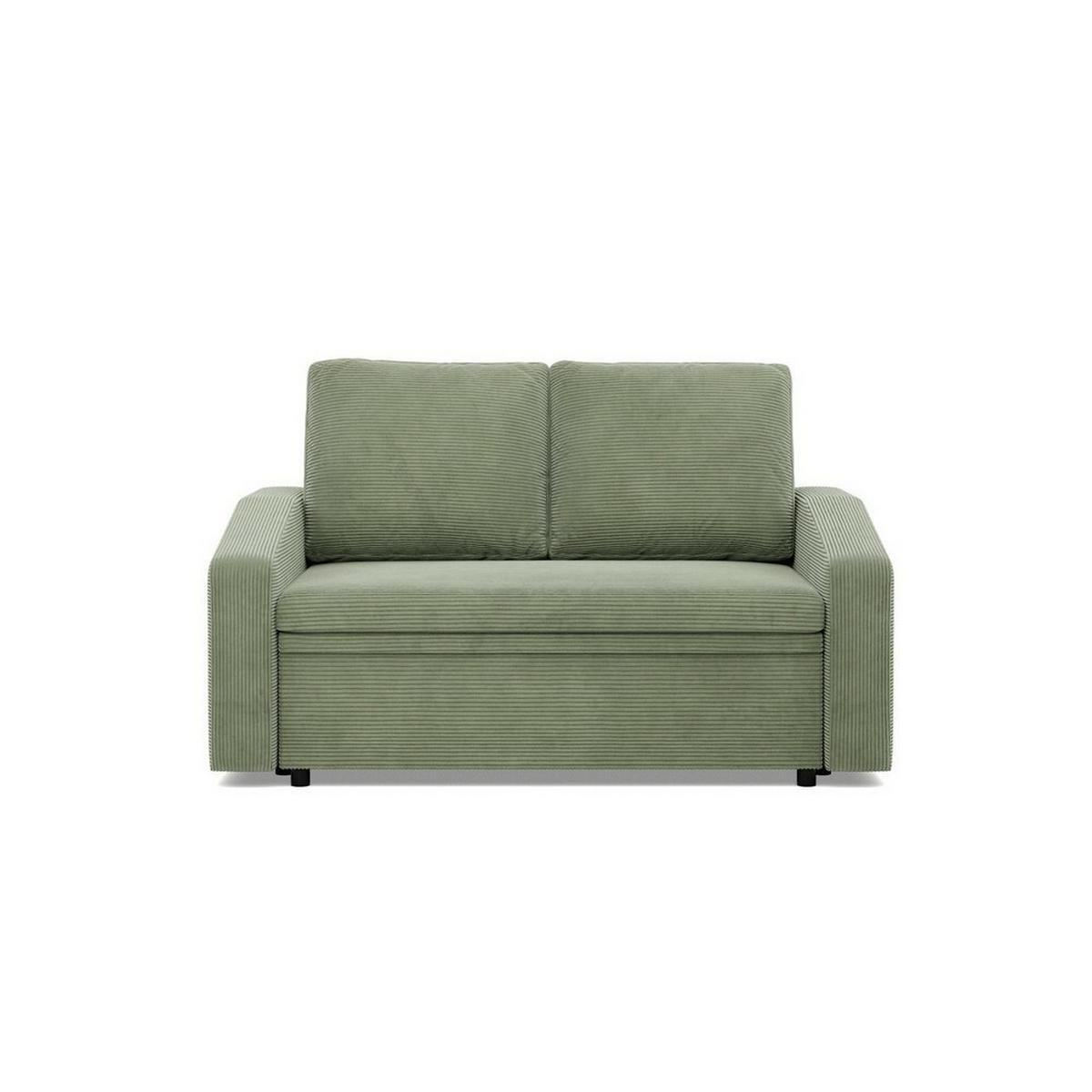 SOFA Neo mit abgeschrägter Armlehnen olivgrün - Olivgrün, Textil (148/90/87cm) - SIMKAM Furniture