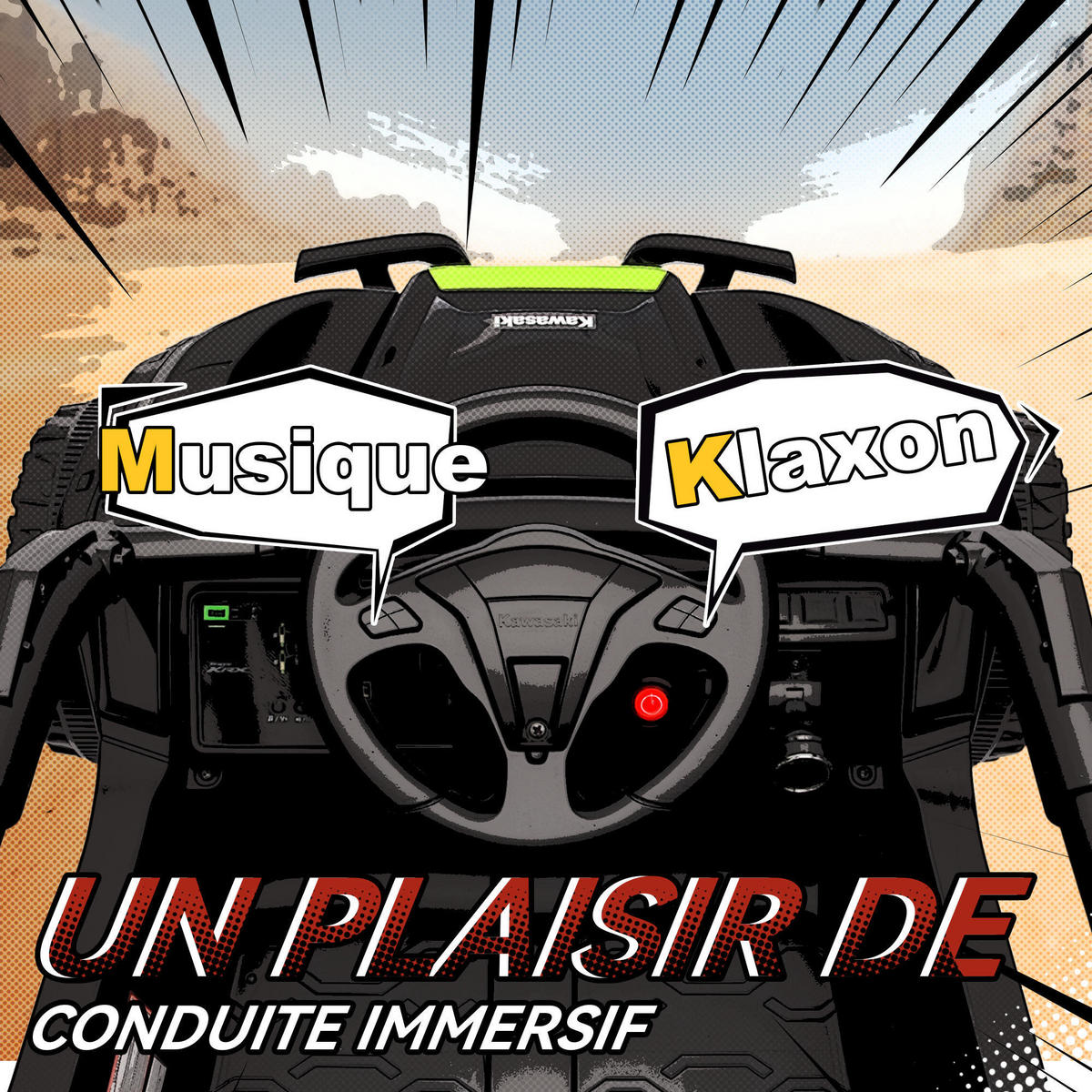 ELEKTRO-UTV DE-13105 2,4G Fernbedienung Schwarz - Schwarz, Kunststoff (100/64/56cm) - ComfortXL
