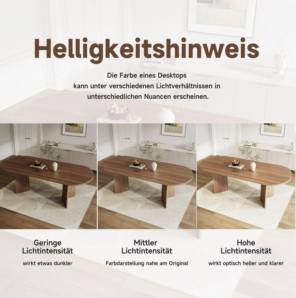 ESSTISCH aus MDF 200x90x75 cm Walnuss ausziehbar mit abgerundeten Ecken und 18 mm Tischplatte - Walnussfarben, Holzwerkstoff (200/90/75cm) - Modfu