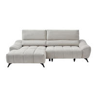 RELAXSOFA - 4 Personen - Stoff - Beige - Beige, Textil (270/105/175cm) - Vente-Unique