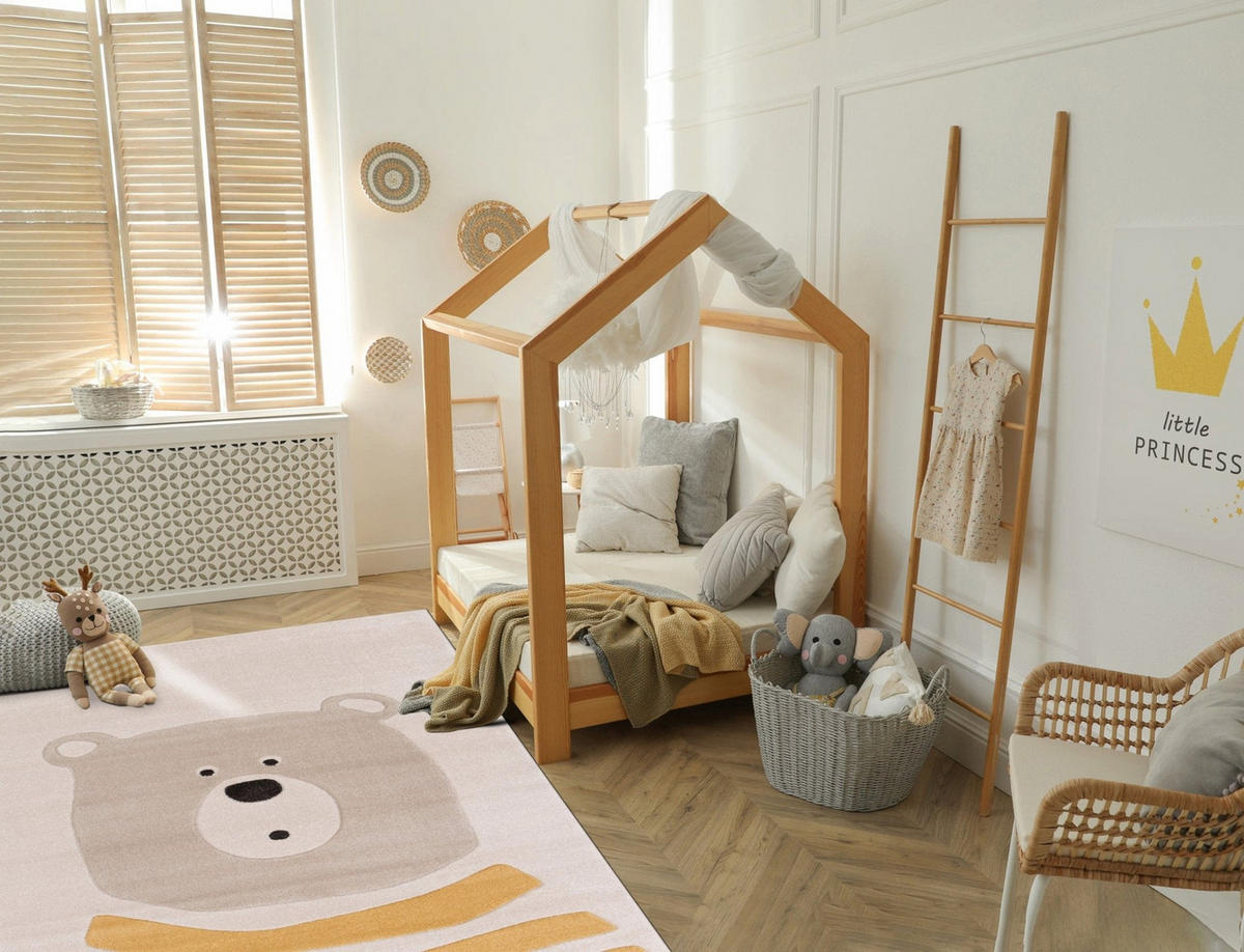 KINDERTEPPICH weich gelb - Gelb, Textil (120/170cm) - AFK Living