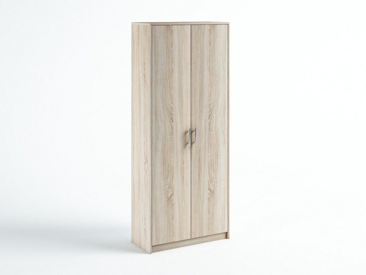 MEHRZWECKSCHRANK R002 Sonoma - Sonoma Eiche, Holzwerkstoff (74/180/35cm) - roe furniture