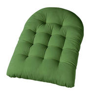 HÄNGESESSEL-KISSEN grün – halbrund, 80/120 cm - Grün, Textil (80/12/120cm) - Homescapes