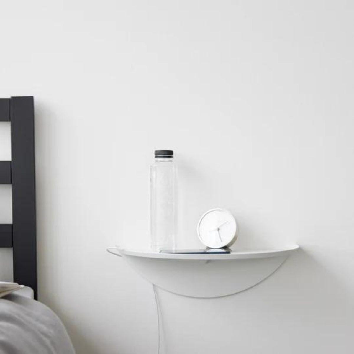 WANDREGAL - tower 40/22/11,7 cm - Weiß, Metall (22/11.7/40cm) - Yamazaki