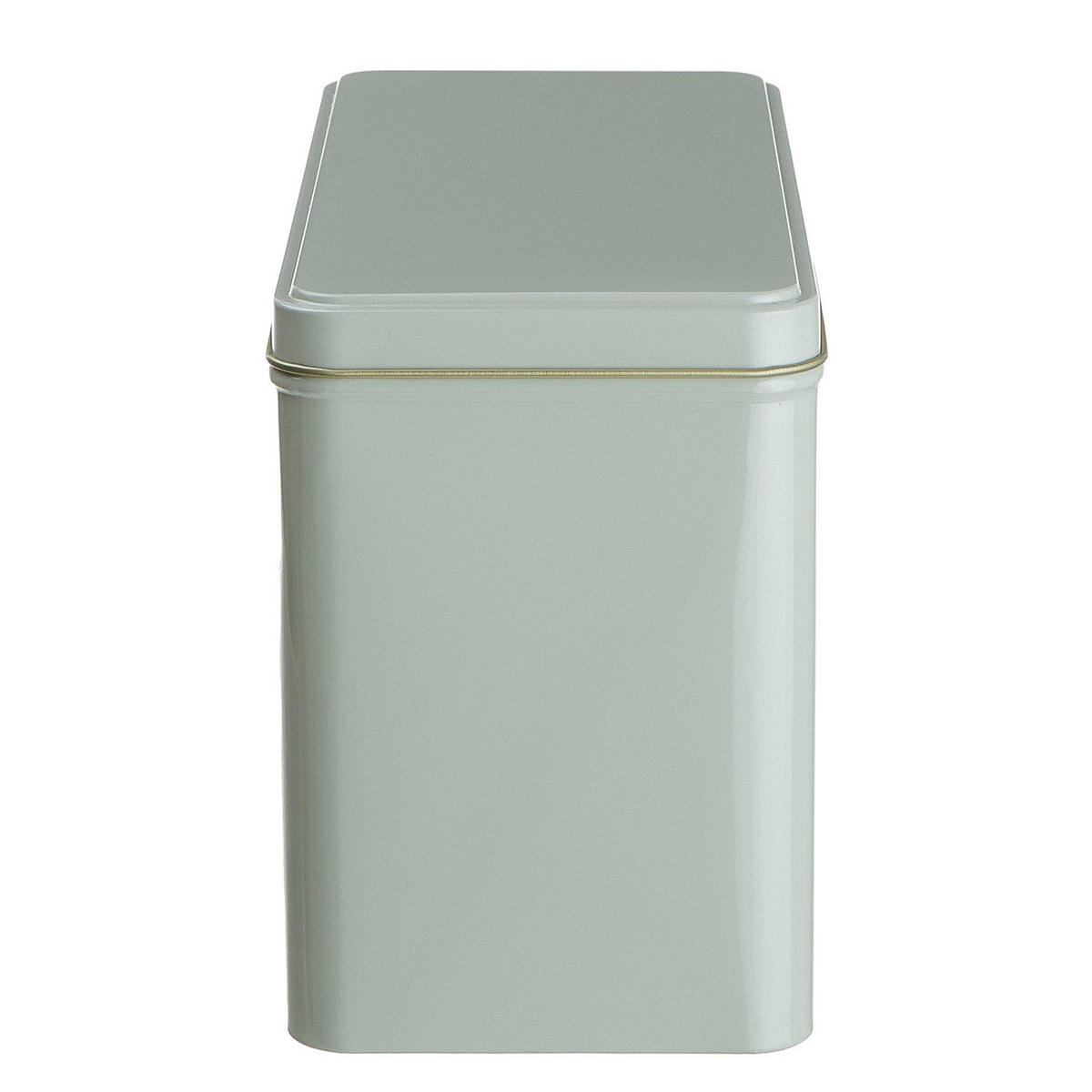 KNÄCKEBROTDOSE Tin Tin - Grau, Metall (9/13/21cm) - Butlers