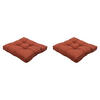 SITZKISSEN Panama 73/73 cm 2er-Set - Rot, Textil (73/8/73cm) - Madison