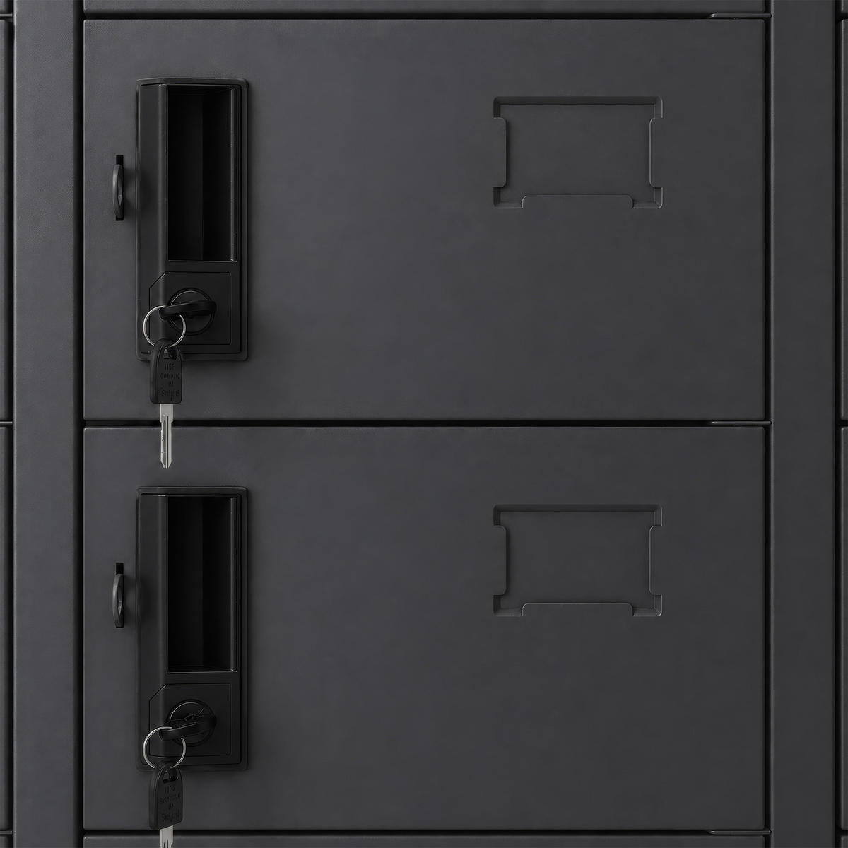 SCHLIESSFACHSCHRANK für Mitarbeiter OLIVER 185x90x45 cm - Anthrazit, Metall (90/185/45cm) - Jan Nowak