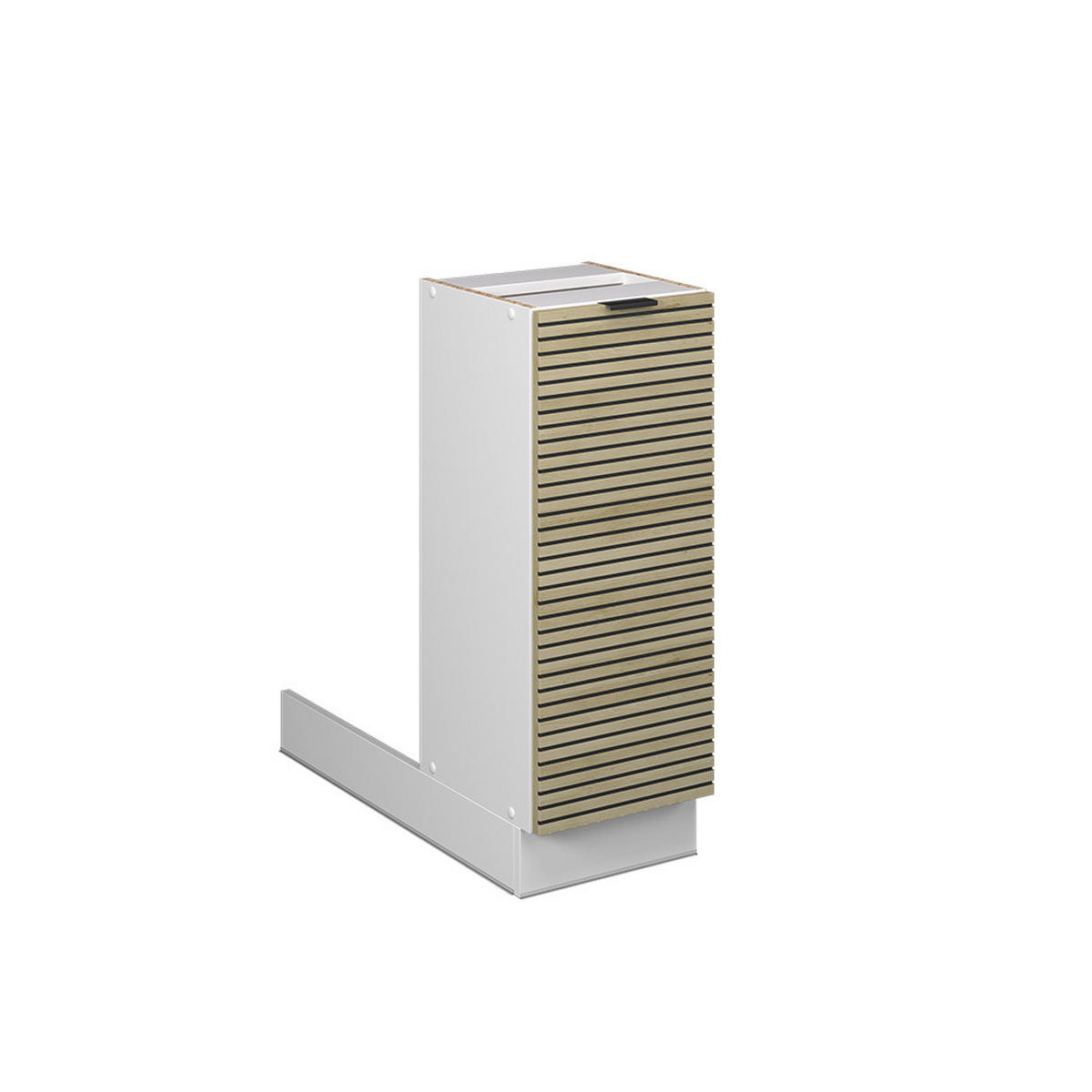 KUCHYŇSKÝ OSTRŮVEK Fame-Line Dubový panel - bílá/barva dubu, kompozitní dřevo (30/82/70cm) - Vicco