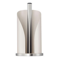 ROLLENHALTER für Küchen- und WC-Rollen Sand matt - Beige, Metall (15.5/30/15.5cm) - Wesco