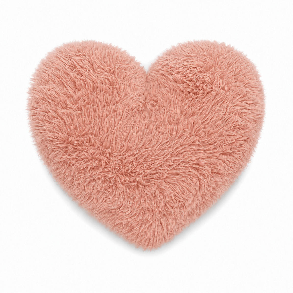 HERZKISSEN Mammoth flauschig - Hellrosa, Textil (40/40cm) - MeowBaby