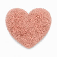 HERZKISSEN Mammoth flauschig - Hellrosa, Textil (40/40cm) - MeowBaby