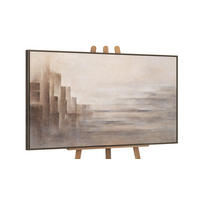 GEMÄLDE Grenzen der Illusion Schattenfugenrahmen Grau 140x100 cm - Grau, Holz (140/100cm) - YS-art gallery