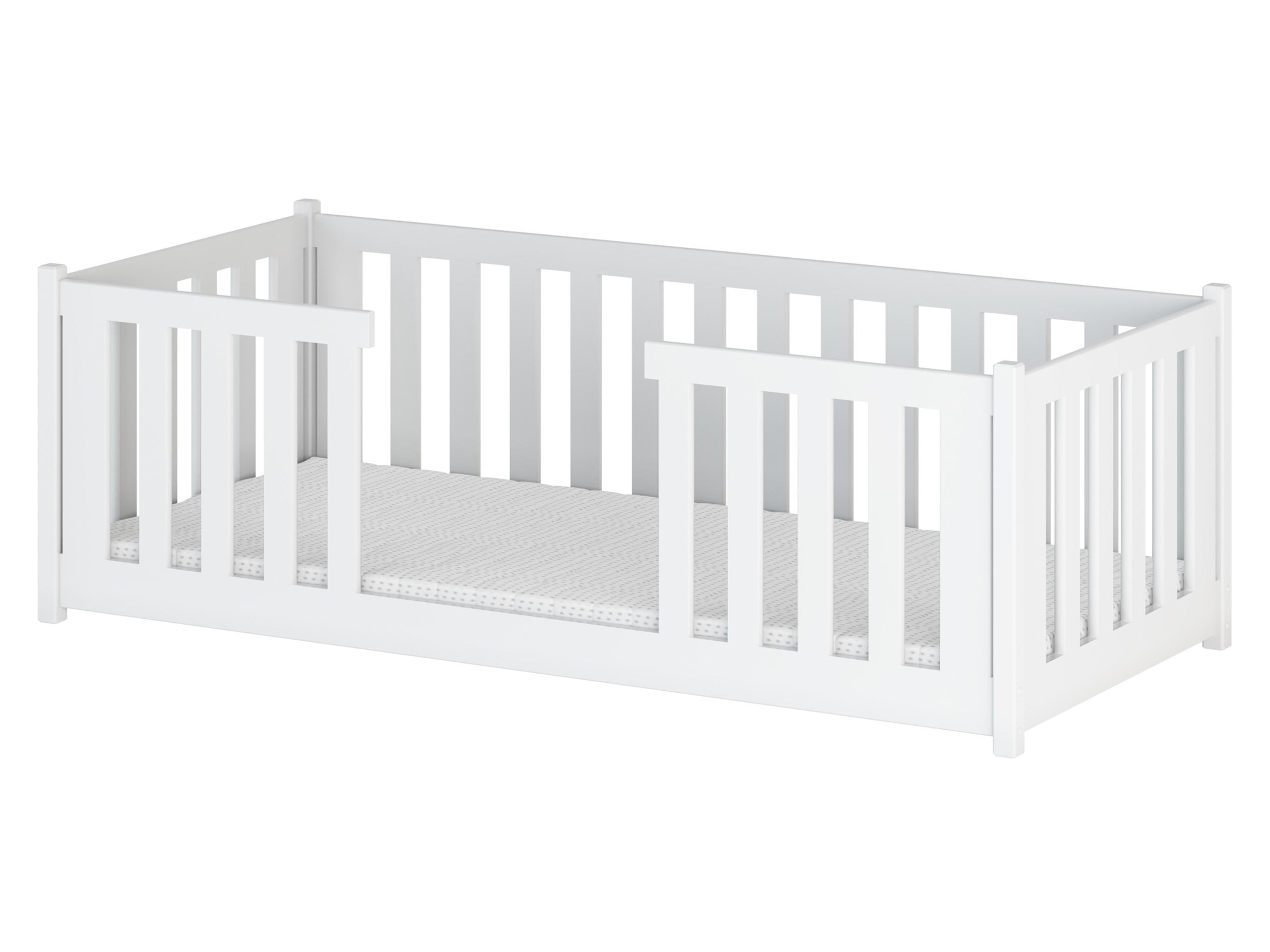 KINDERBETT Fero - Weiß, Holz (90/200cm) - MIRJAN24