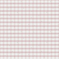 VLIESTAPETE Gingham Pale Amethyst | Hellrosa | Karodruck | 10mx52cm - Pink, Papier/Kunststoff (52/1000cm) - Graham & Brown