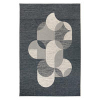 OUTDOOR-TEPPICH Anaya petrolgrün 200 x 290 cm - Dunkelblau, Textil (200/290cm) - Vivaraise