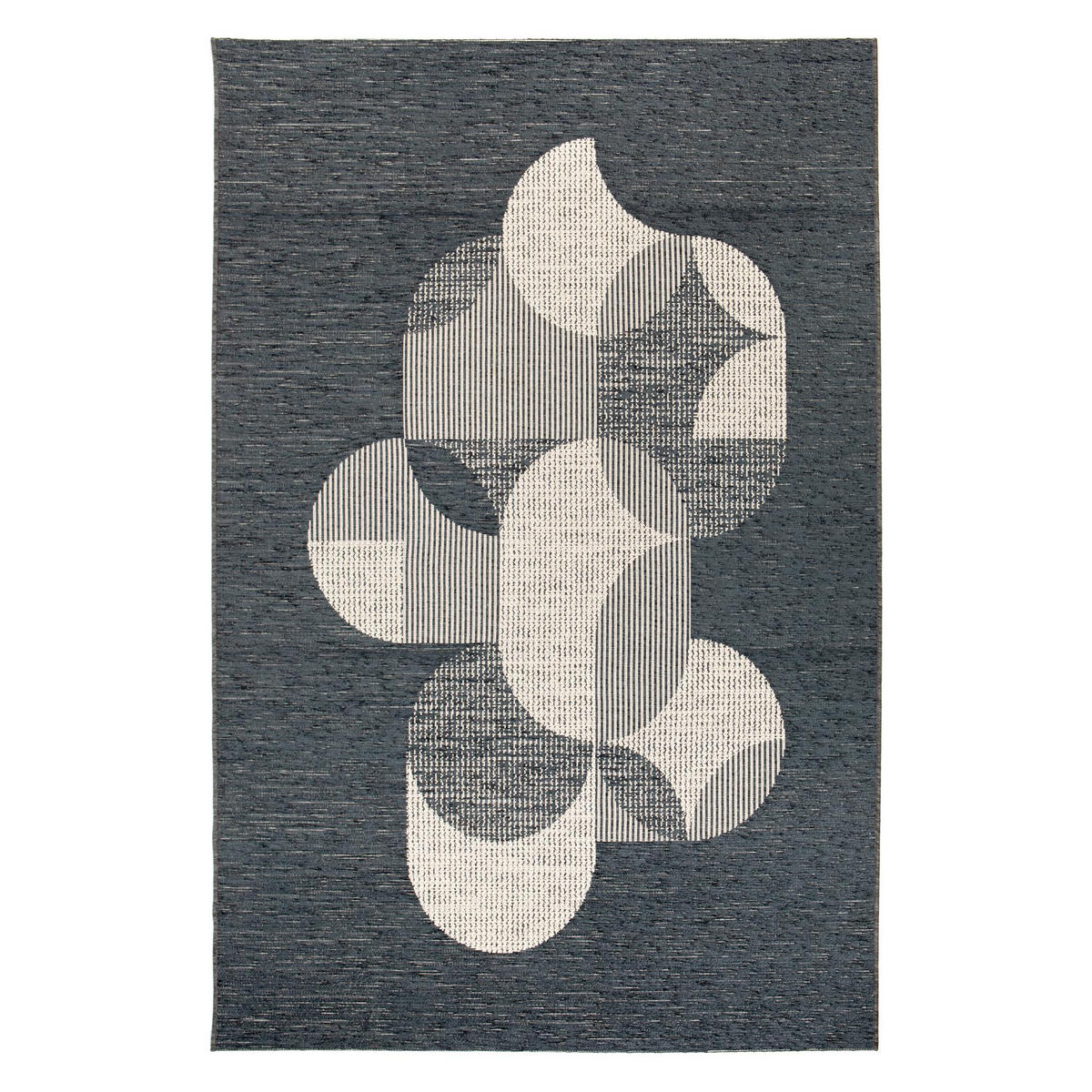 OUTDOOR-TEPPICH Anaya petrolgrün 200 x 290 cm - Dunkelblau, Textil (200/290cm) - Vivaraise