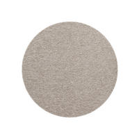 TEPPICH NIZZA Silber, rund 100/100 cm - Silberfarben, Textil (100/100cm) - Tapiso