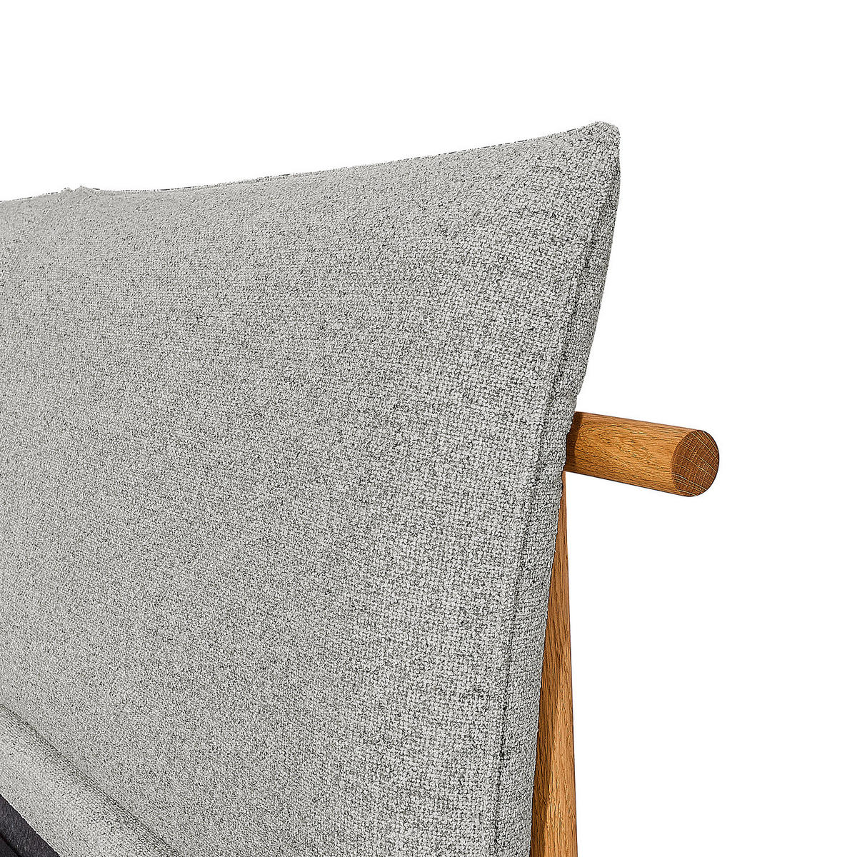 POLSTERBETT - Grau, Textil (140/200cm) - home24