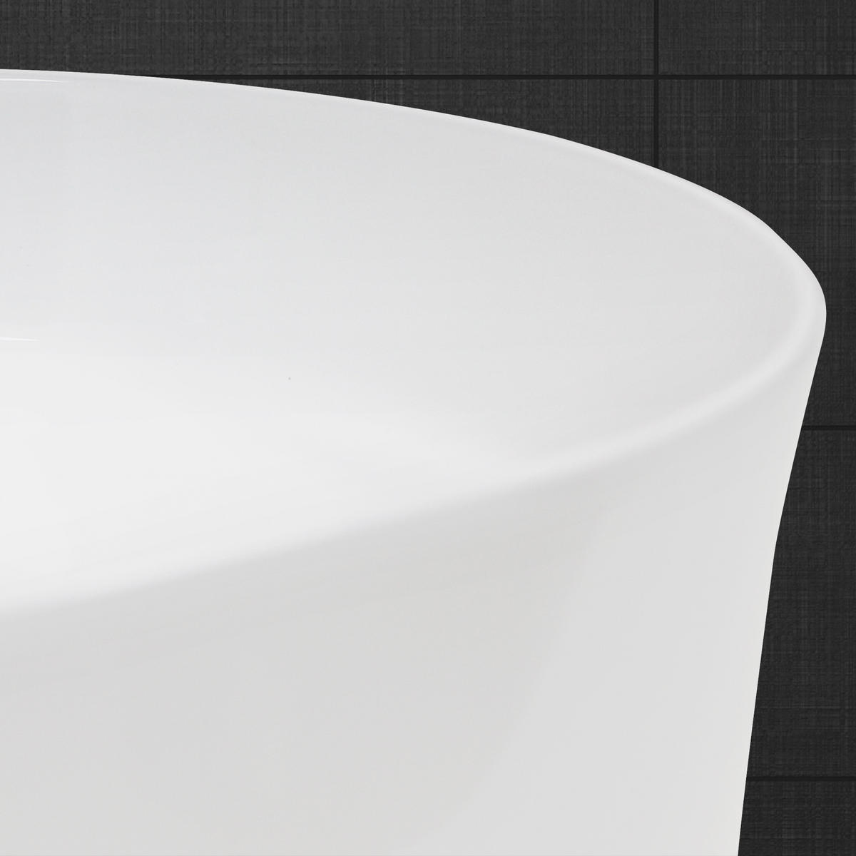 WASCHBECKEN - Weiß, Keramik (38/12.5/60.5cm) - LuxeBath