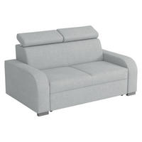 SOFA Oslo 2 - Silberfarben/Grau, Holz/Kunststoff (170/85/100cm) - MIRJAN24