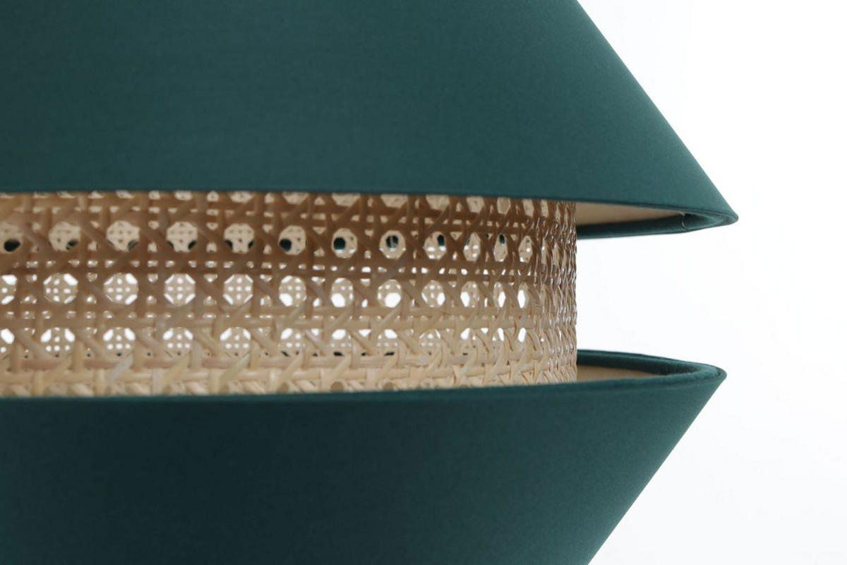 HÄNGELEUCHTE Grün 40/29 cm - Grün, Kunststoff (40/1.3/29cm) - ONZENO