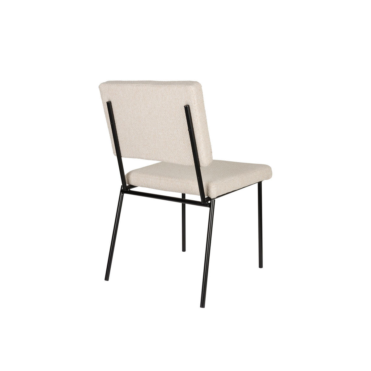 ESSZIMMERSTUHL Fellow Creme/ Weiß - 2 er Set - Creme, Kunststoff (47.5/85/60cm) - Zuiver