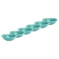 DIPSCHALEN 6er-Set Sumatra 200 ml - Türkis, Keramik (14/14/4cm) - BUTLERS