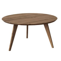 COUCHTISCH Orbetello Eiche Tabacco 90 / 90 / 48cm - Dunkelbraun, Holz (90/90/48cm) - Feldmann-Wohnen