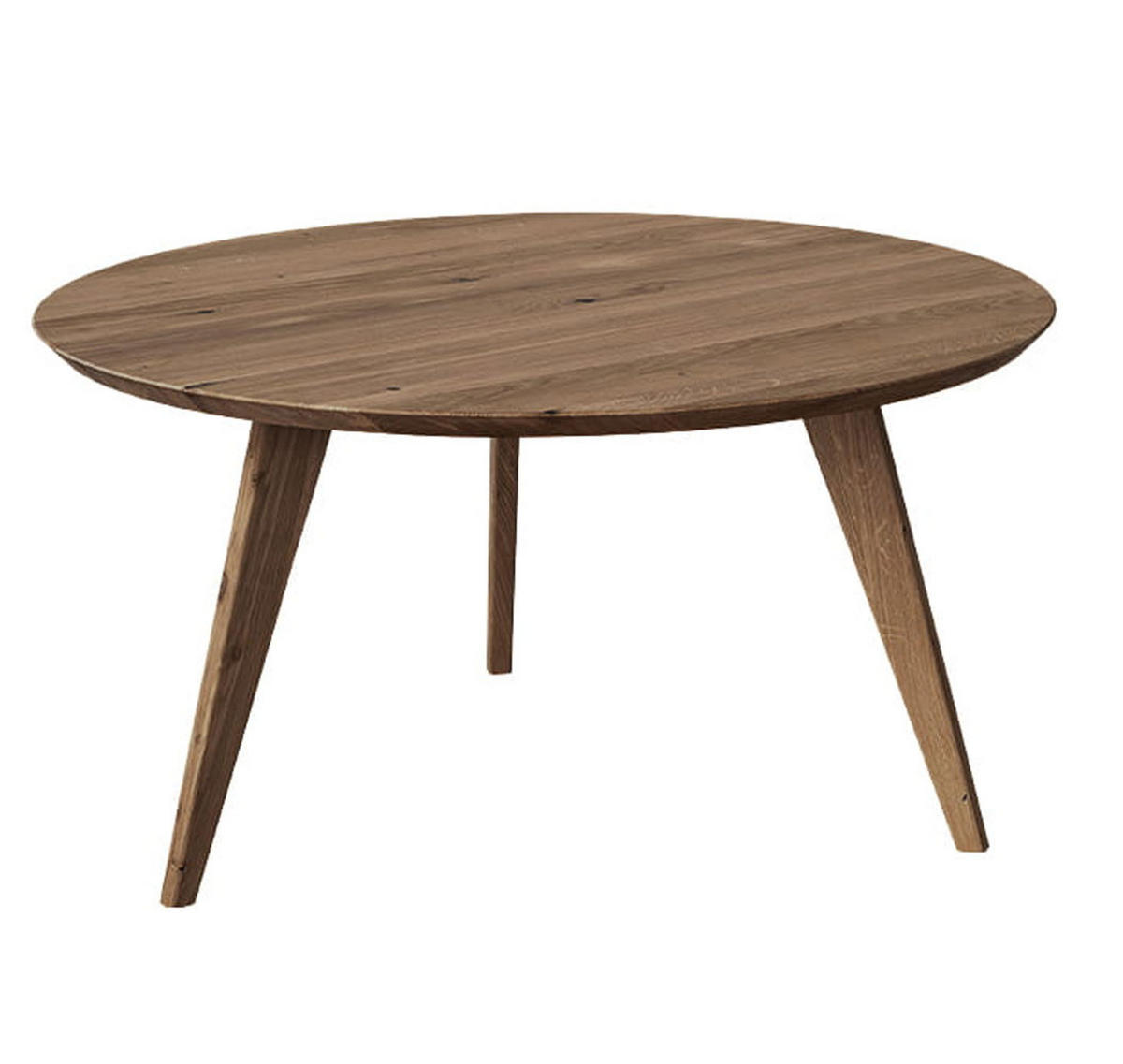 COUCHTISCH Orbetello Eiche Tabacco 90 / 90 / 48cm - Dunkelbraun, Holz (90/90/48cm) - Feldmann-Wohnen