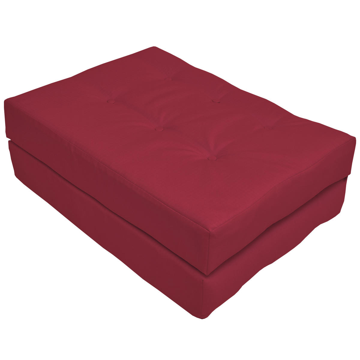 PALETTENKISSEN Eco Elements Sitz 120/80/15 cm Rot - Rot, Textil (80/15/120cm) - Beautissu 