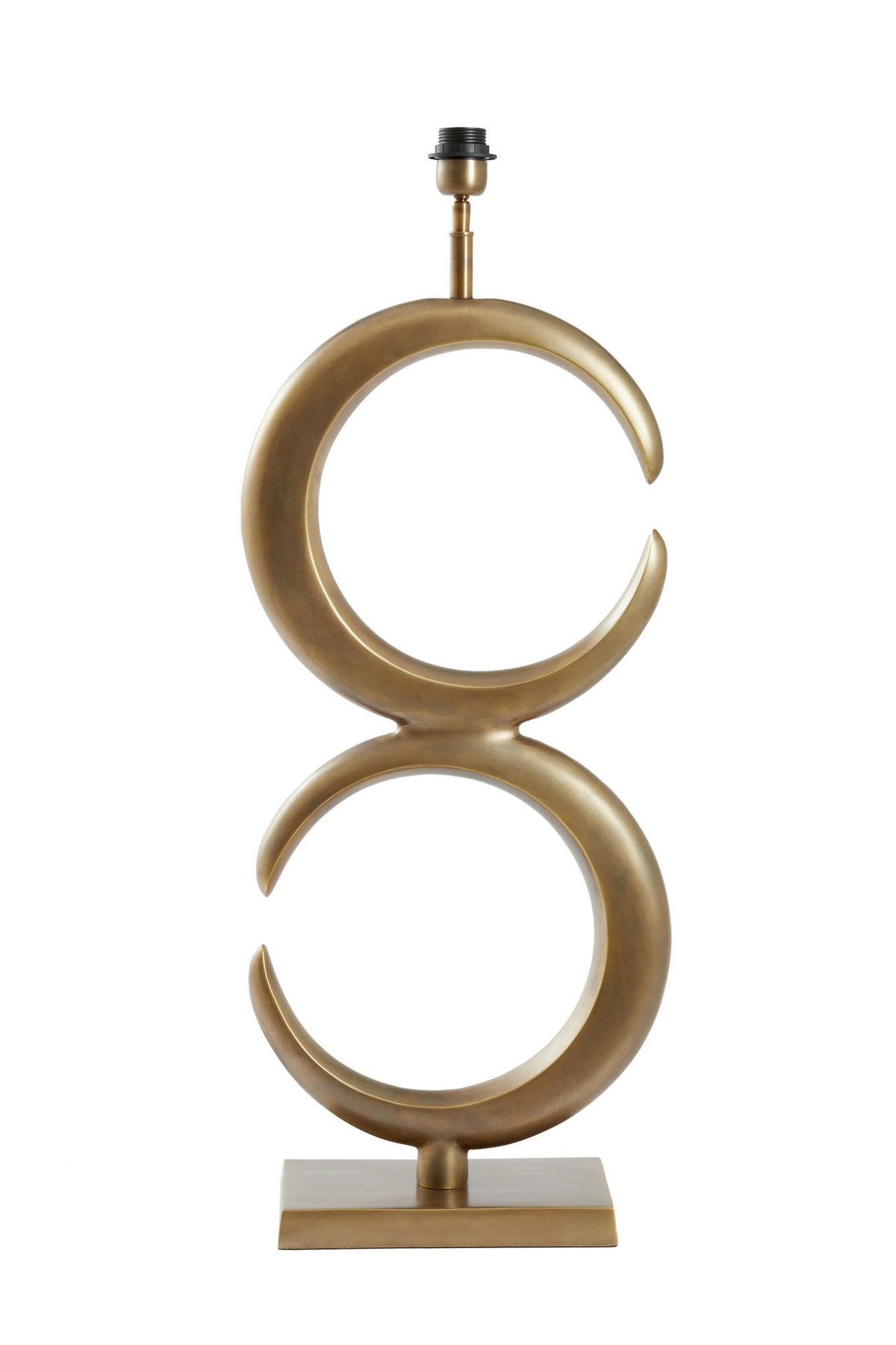 LAMPENFUSS Lune Bronze Ø36/86 cm - Bronzefarben, Metall (36/18/86cm) - Light & Living