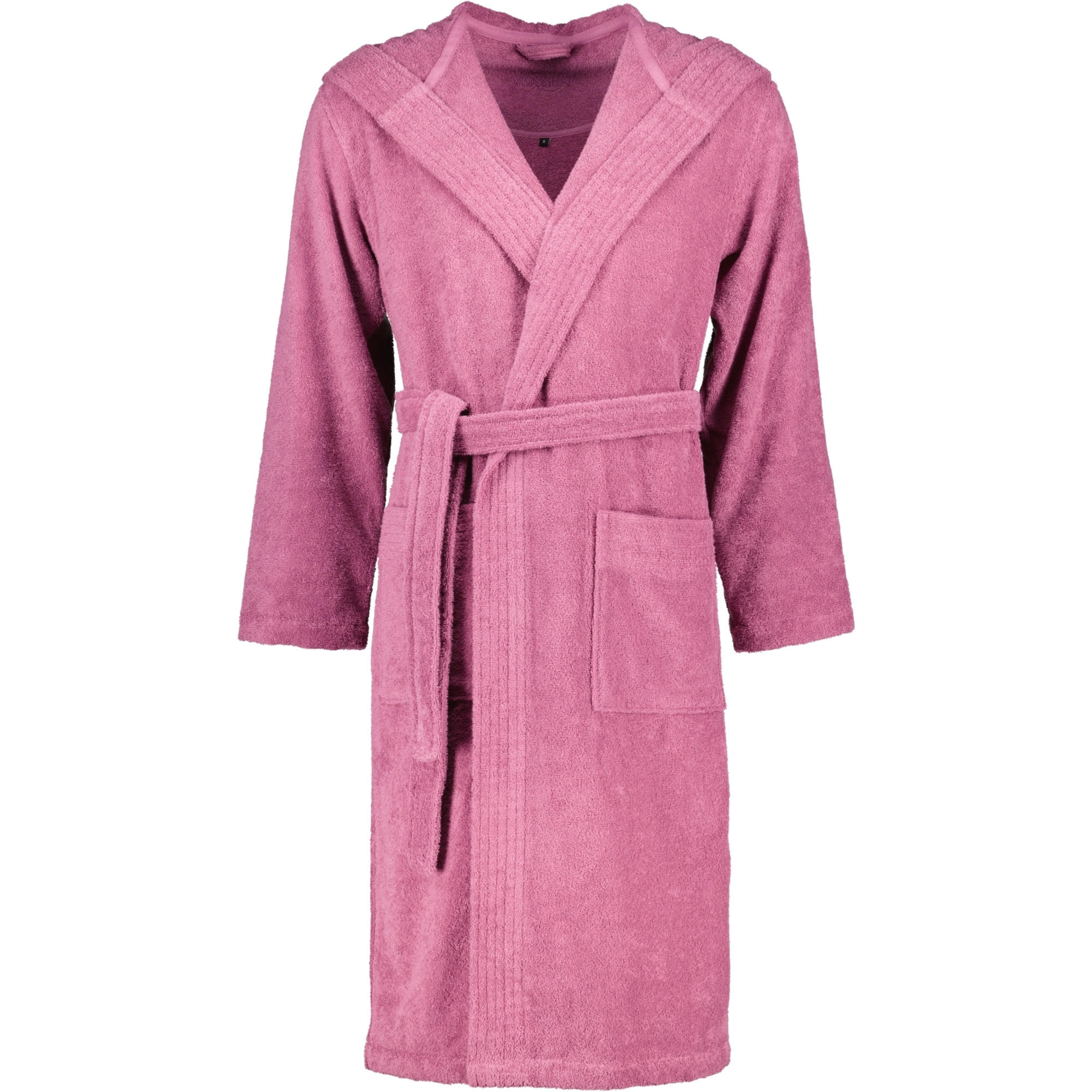 BADEMANTEL UNISEX KAPUZE VEGAN LIFE BLACKBERRY - 3505 - Lila, Textil (Mnull) - Vossen