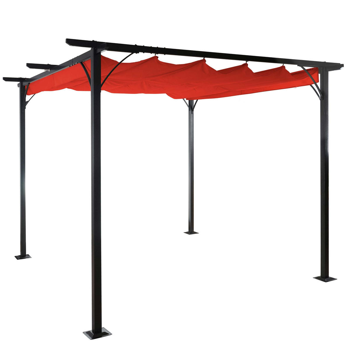 PERGOLA Orange - Orange, Metall (350/232/350cm) - MCW