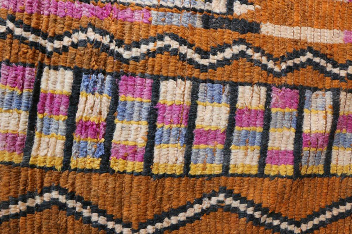 BERBERTEPPICH aus reiner Wolle 74x 596 cm - Multicolor, Naturmaterialien (74/596cm) - AFK Living