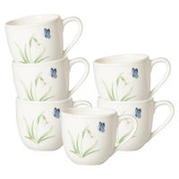 MOKKA- / ESPRESSOTASSEN Colourful Spring bunt 100 ml 6er Set - Multicolor, Keramik (0.1L) - Villeroy & Boch