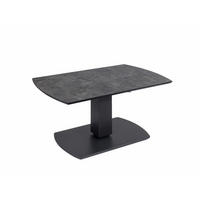 COUCHTISCH höhenverstellbar Charine 100x48x62 HPL Anthrazit/Metal Rock - Schwarz, Holzwerkstoff (100/62/62cm) - 58aufmkessel