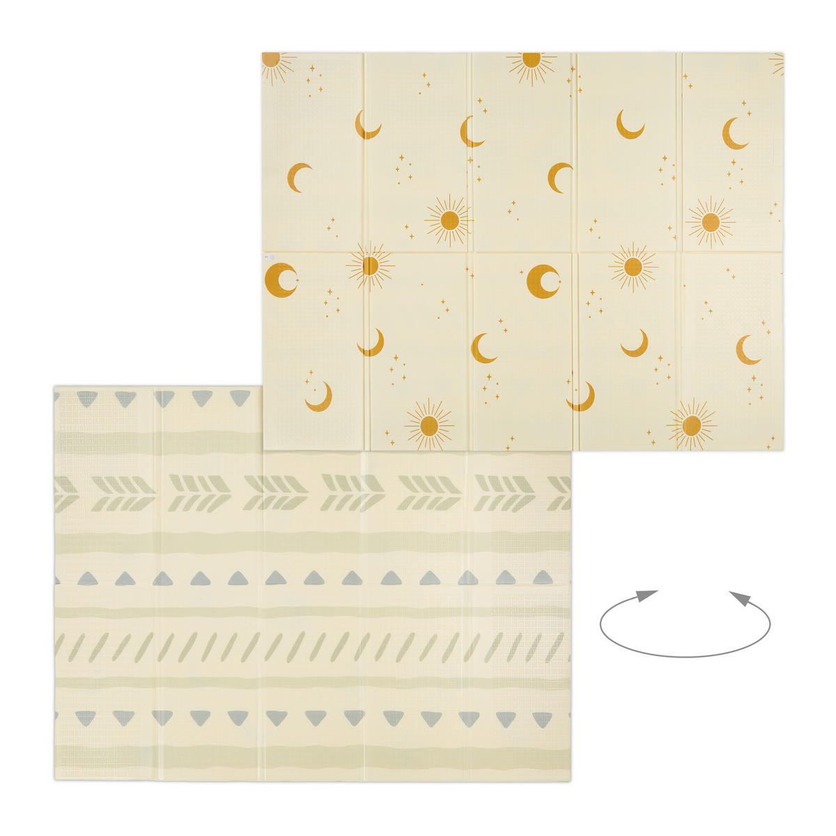 SPIELMATTE - Multicolor, Textil (200/150cm) - Relaxdays