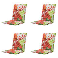 GARTENSTUHLKISSEN Iven 105/50 cm 4er-Set - Rot, Textil (50/6/105cm) - Madison