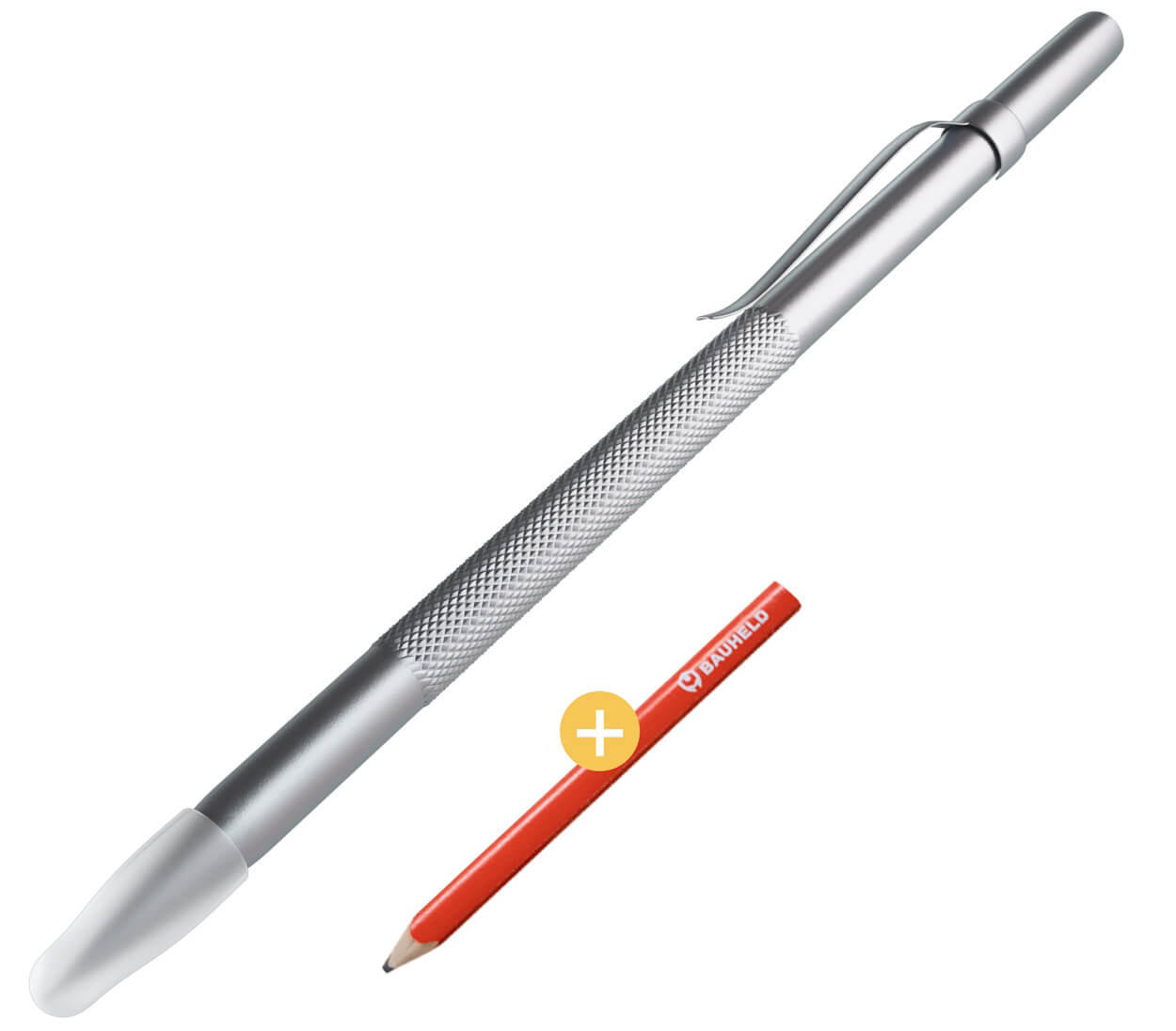 ANREISSNADEL Metall 150 mm Hartmetallspitze - Silberfarben, Metall (15/0.5/1cm) - BAUHELD