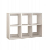 BÜCHERREGAL weiß 100x67x30 cm - Weiß, Holzwerkstoff (100/67/30cm)