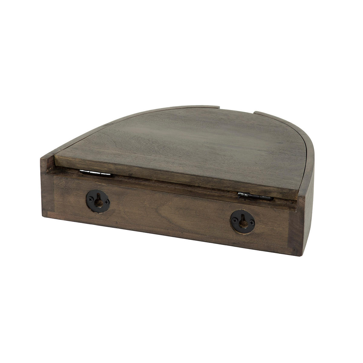 NACHTTISCH Cove - Braun - 27/34/8 cm - 2er-Set - Braun, Holz (34/8/27cm) - Hoyz Collection