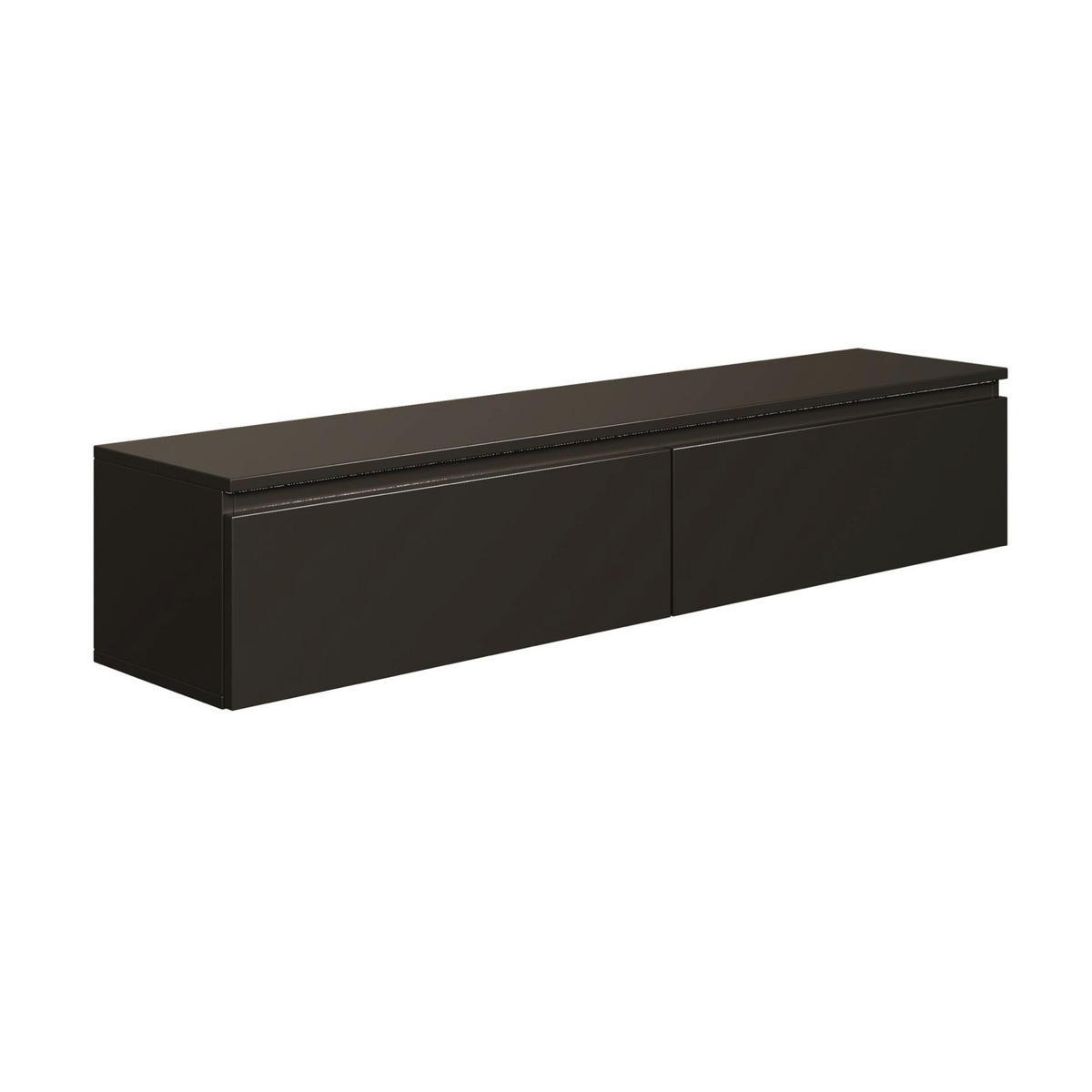 TV-LOWBOARD Bemmi Schwarz 150 cm - Schwarz, Holzwerkstoff (150/28.4/31.8cm) - Selsey